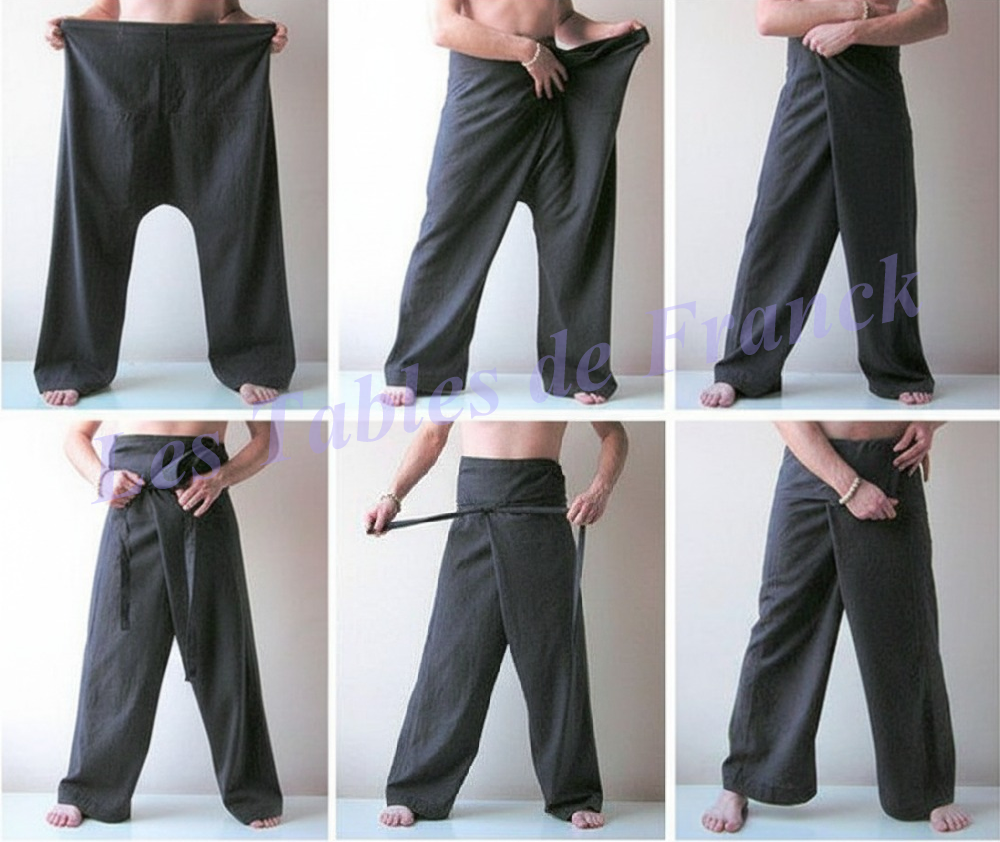 Mode d'emploi pantalon Thaï FISHERMAN